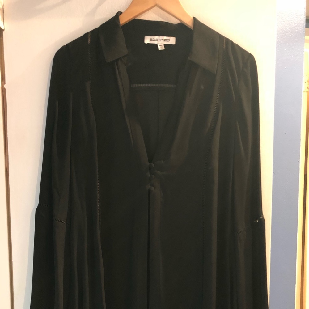 Elizabeth & James Silk Blouse